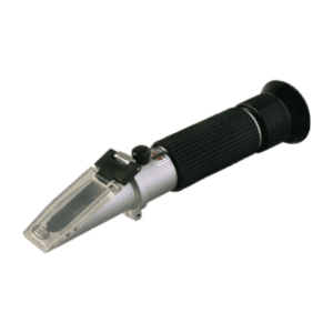 Refractómetro Portátil 58~92% °Brix Triple escala