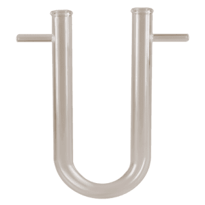 Tubo en U con salidas laterales