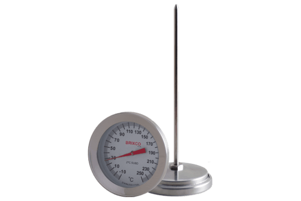 Termómetro Bimetálico 2X5″, -10+250°C